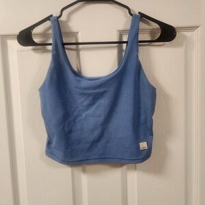 Vuori Blue Women's Crop Top